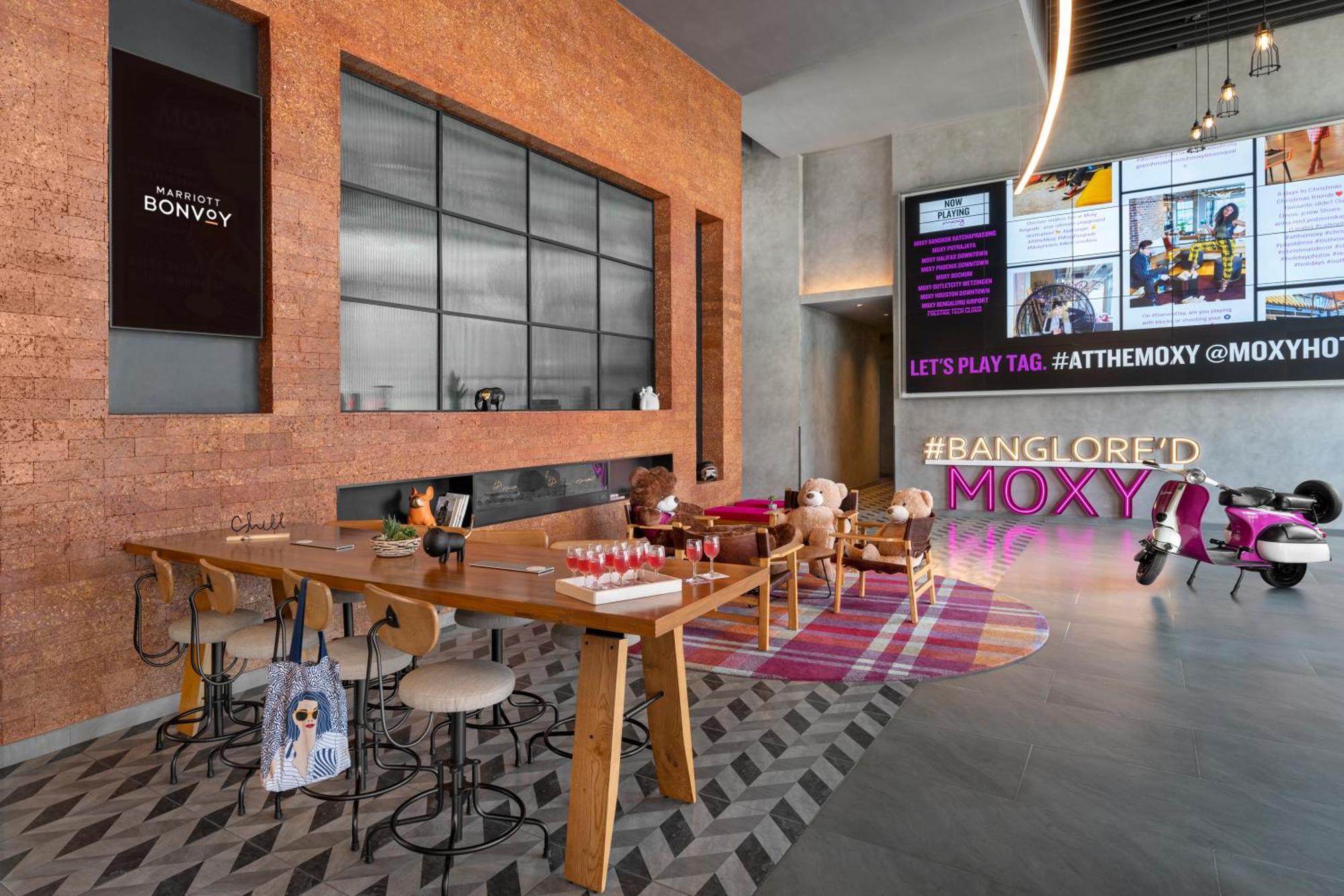 Hotel Moxy Bengaluru Airport Prestige Tech Cloud Devanahalli Exterior foto