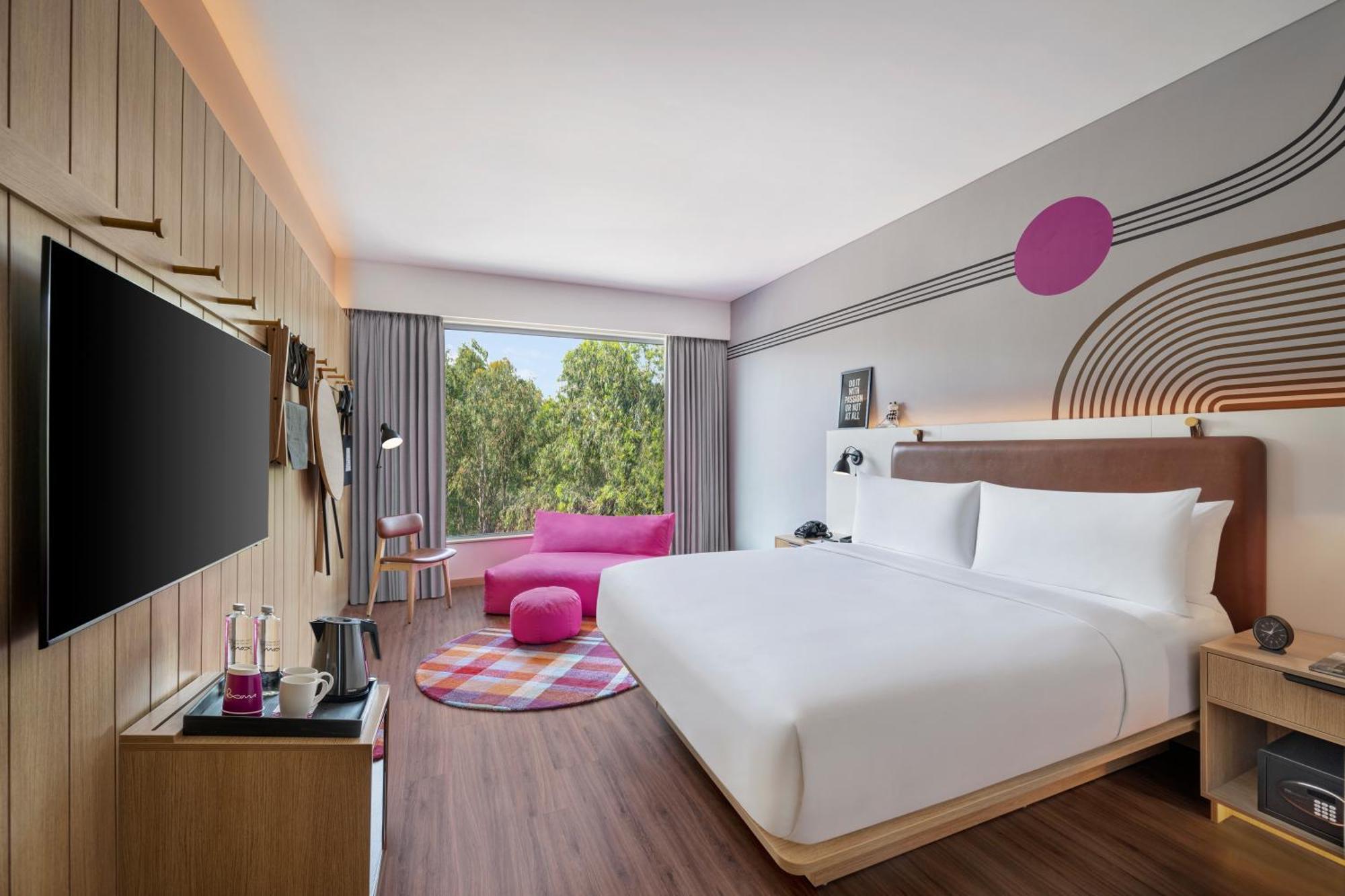 Hotel Moxy Bengaluru Airport Prestige Tech Cloud Devanahalli Exterior foto