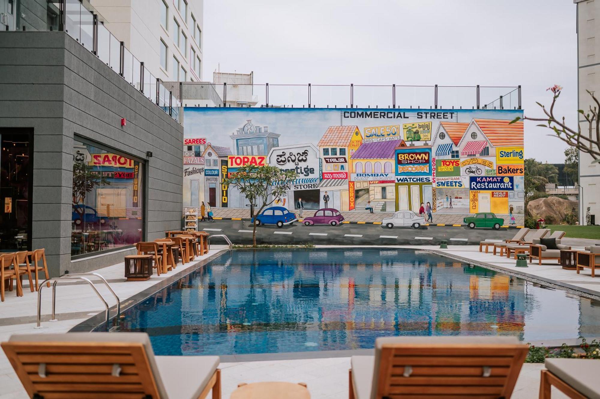 Hotel Moxy Bengaluru Airport Prestige Tech Cloud Devanahalli Exterior foto