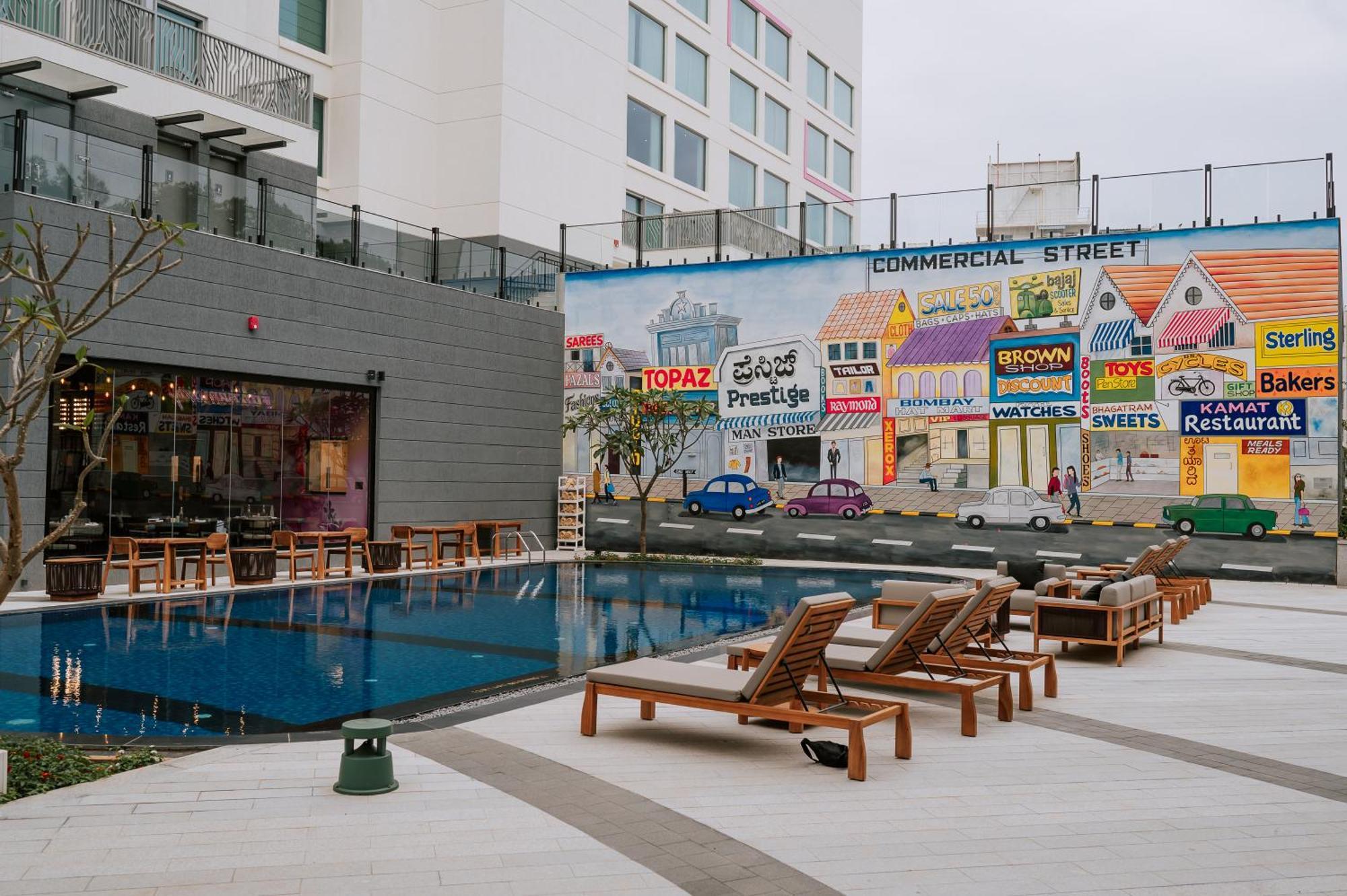Hotel Moxy Bengaluru Airport Prestige Tech Cloud Devanahalli Exterior foto